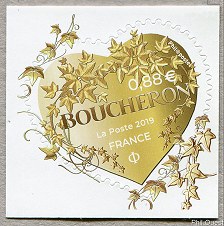 Image du timbre Cœur Boucheron autoadhésif à 0,88 €