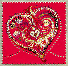Image du timbre Le coeur Hermès à 0,97 €