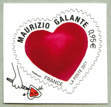 Image du timbre « grave tes initiales d'amour »