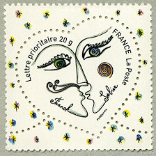 Image du timbre Timbre Cœur Franck Sorbier 20g