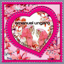 Image du timbre Le cœur d'Emanuel Ungaro - Lettre 50 g