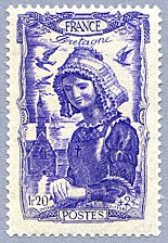 Image du timbre Coiffe bretonne