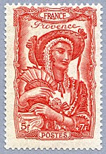 Image du timbre Coiffe de Provence