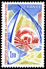 Image du timbre Fédération Européenne de la Construction