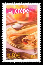Image du timbre La crêpe