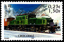 Image du timbre Crocodile