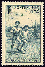 Image du timbre Croisade de l'air pur