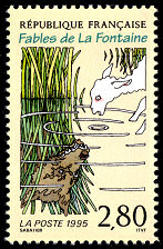 Image du timbre Le loup et l´agneau