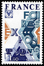 Image du timbre Foires expositions