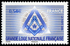 Image du timbre Grande Loge nationale française