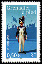 Image du timbre Grenadier à pied