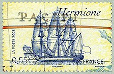 Image du timbre L'Hermione