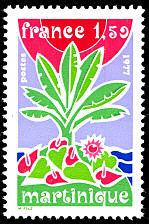 Image du timbre Martinique