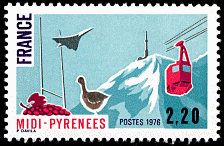 Image du timbre Midi-Pyrénées