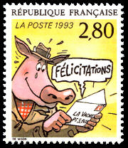 Image du timbre «Félicitations» par Johan de Moor