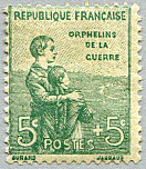 Image du timbre Deux orphelins 5c+5c