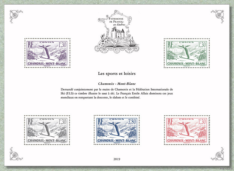 Image du timbre Chamonix-Mont-Blanc  1937 FIS