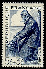 Image du timbre Pêcheur
