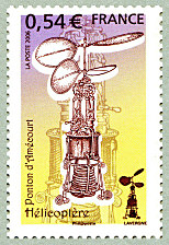 Image du timbre Hélicoptère - Ponton d'Amecourt
