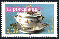 Image du timbre La porcelaine