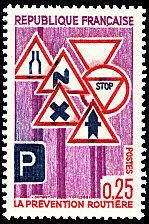 Image du timbre La Prévention routière