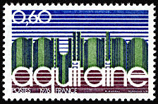 Image du timbre Aquitaine