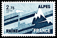 Image du timbre Rhône-Alpes
