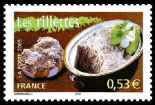 Image du timbre Les rillettes