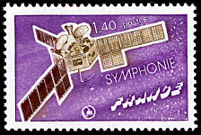 Image du timbre Satellite «Symphonie»