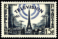 Image du timbre Télévision
