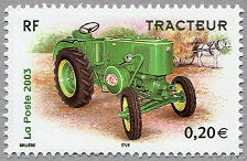 Image du timbre Tracteur
