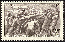 Image du timbre Transport du charbon