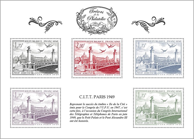 Image du timbre C.I.T.T. PARIS 1949