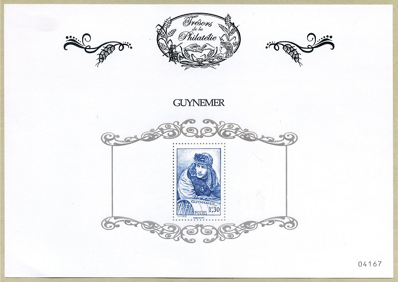 Image du timbre Feuille 1 - Guynemer