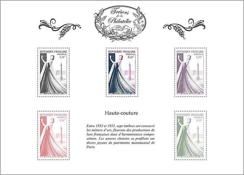 Image du timbre Haute-couture