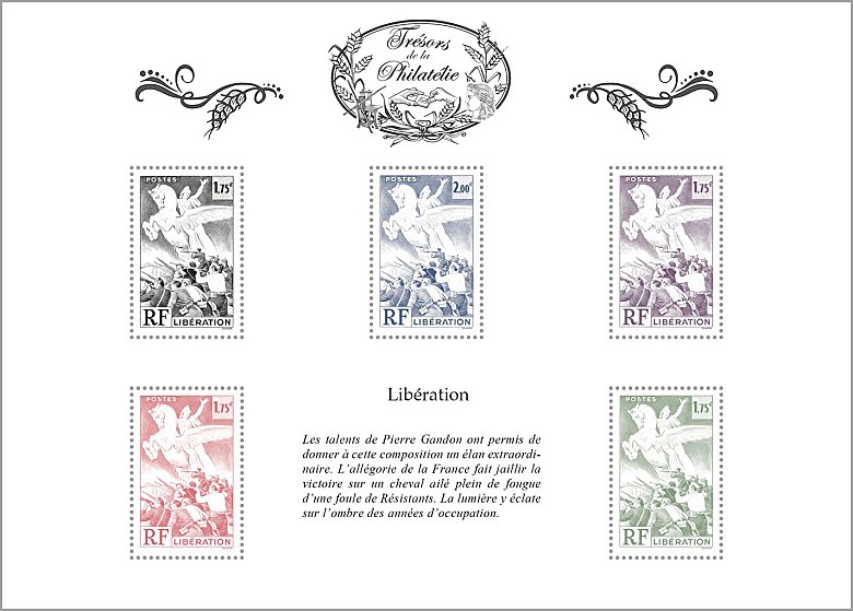 Image du timbre Libération