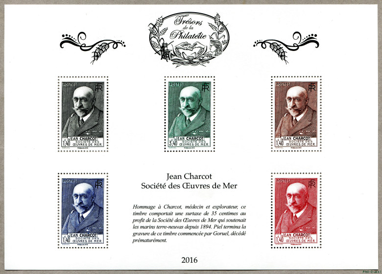 Image du timbre Jean-Baptiste Charcot - Société des Œuvres de la mer