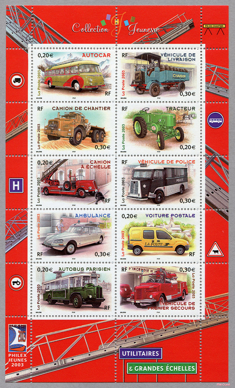 Image du timbre Utilitaires et grandes échelles