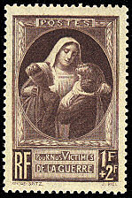 Image du timbre Pour nos victimes de la guerre