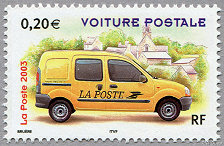 Image du timbre Voiture postale