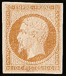 Image du timbre Napoléon III  10 c bistre type I