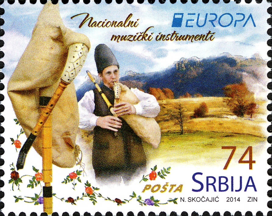 timbre Serbie