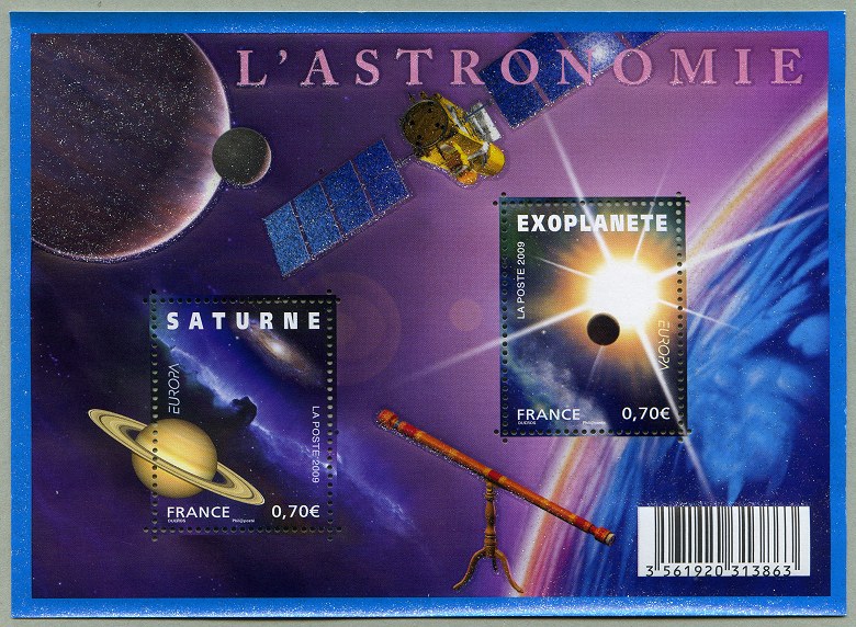 Image du timbre L'astronomie