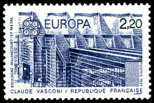 Image du timbre Claude Vasconi-Boulogne-Billancourt / 57 métal