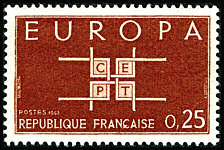 Image du timbre EUROPA C.E.P.T. 0,25F