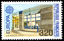 Image du timbre Bâtiment postal moderne: Cerizay
