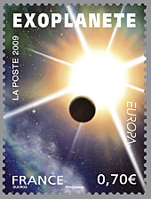 Image du timbre Exoplanète