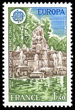 Image du timbre Paris - Fontaine du parc floral