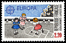 Image du timbre Jeux d'enfants - Marelle