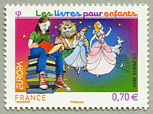 Image du timbre Les livres pour enfants